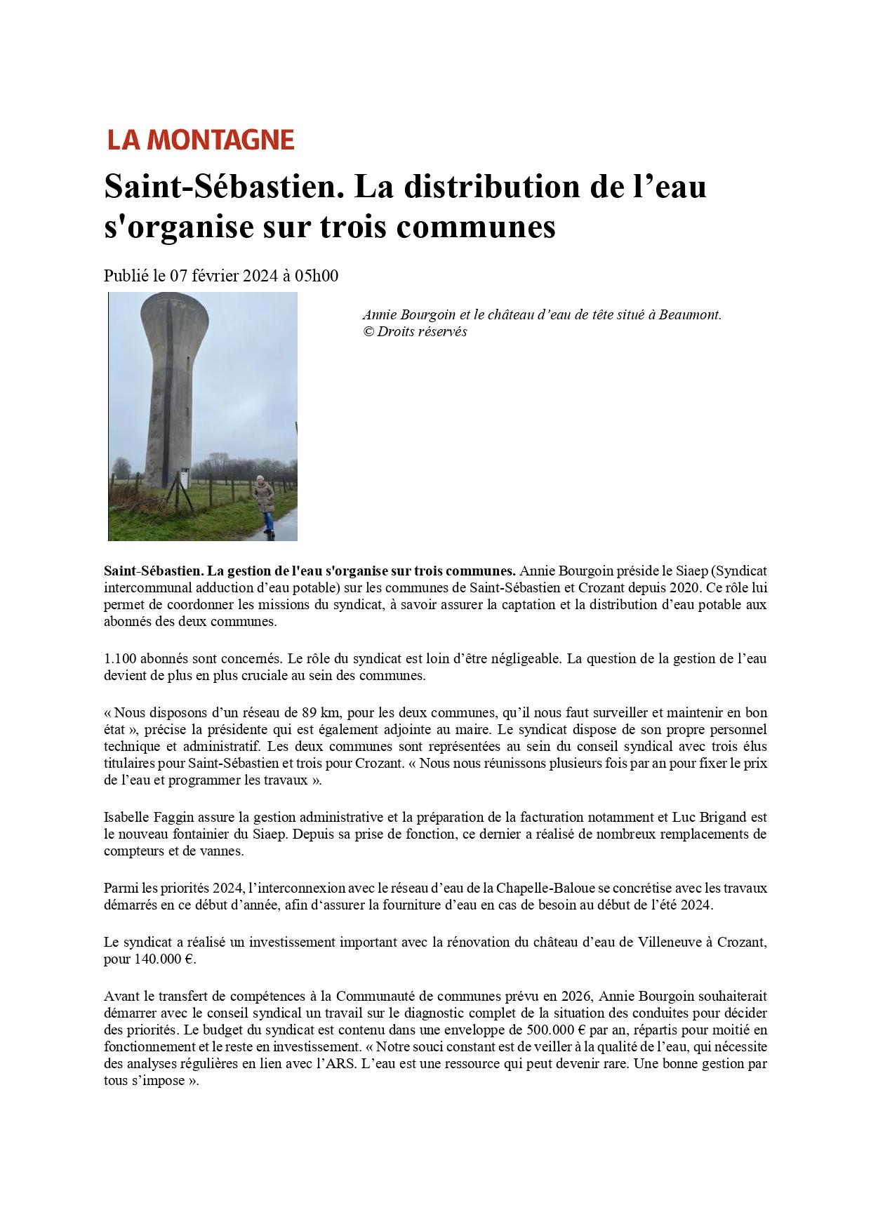 La montagne 07 02 2024